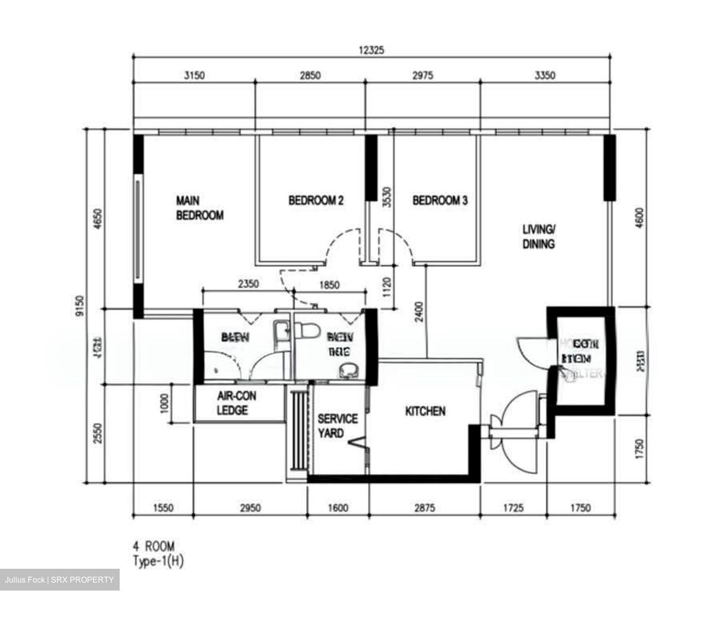 Blk 621A Tampines Greenverge (Tampines), HDB 4 Rooms #613341341